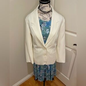 Women's Cream Blazer Size 12